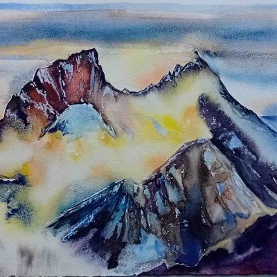 La Meije Et Le Pic Gaspard 3040cm 125